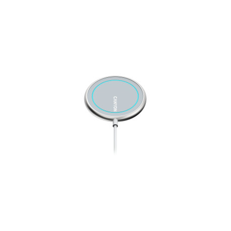 CANYON WS-100 Wireless charger, Input 9V/2A, 9V/2.7A, 12V/2A, Output 15W/10W/7.5W/5W, Type c cable l