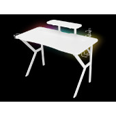 Genesis Holm 320 RGB, gaming stol, bijeli