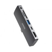 Anker PowerExpand 6-u-1 USB-C Media Hub, 4K USB-C na HDMI, SD/TF čitač kartica, 2×USB 3.0