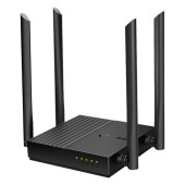 AC1200 Dual-Band Wi-Fi RouterSPEED: 400 Mbps at 2.4 GHz + 867 Mbps at 5 GHzSPEC: 4× Antennas, 1× Gig
