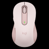 Logitech M650 L, bežični miš, roza