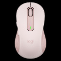 Logitech M650 L, bežični miš, roza