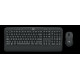 Logitech MK545 bežična tipkovnica i miš, crna