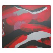 XTRFY GP4 ABSTRACT RETRO L, Large mousepad, High-speed cloth, Non-slip, Abstract retro