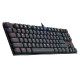 KEYBOARD - REDRAGON APS TKL K607 RGB WIRED MECHANICAL BLUE SWITCH
