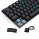 KEYBOARD - REDRAGON APS TKL K607 RGB WIRED MECHANICAL BLUE SWITCH