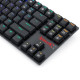 KEYBOARD - REDRAGON APS TKL K607 RGB WIRED MECHANICAL BLUE SWITCH
