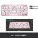 Tipkovnica Logitech MX Keys Mini, roza, SLO g.