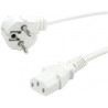 Roline VALUE naponski kabel, ravni IEC320 C13, 1.8m, bijeli