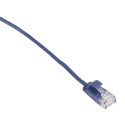 Masterlan comfort patch cable UTP, extra slim, Cat6, 3m, blue