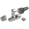 Transmedia Tool-less RJ 45 plug STP CAT 6A