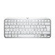 LOGITECH MX Keys Mini Minimalist Wireless Illuminated Keyboard - PALE GREY - US INT'L - 2.4GHZ/BT -