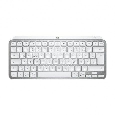 LOGITECH MX Keys Mini Minimalist Wireless Illuminated Keyboard - PALE GREY - US INT'L - 2.4GHZ/BT -