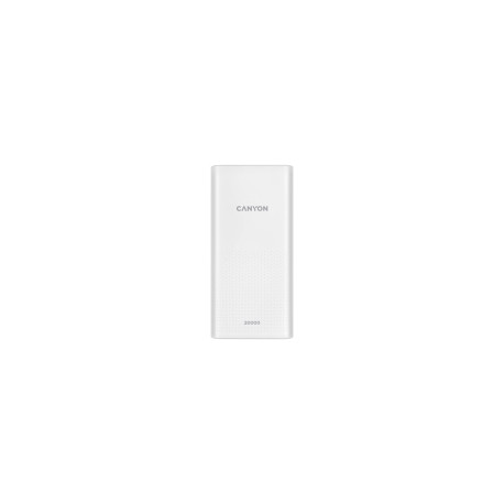 CANYON  PB-2001 Power bank 20000mAh Li-poly battery, Input 5V/2A , Output 5V/2.1A(Max) , 144*69*28.5