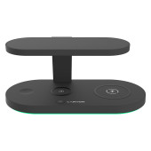CANYON WS-501 5in1 Wireless charger, with UV sterilizer, with touch button for Running water light,