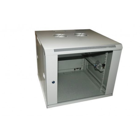 NaviaTec zidni mrežni ormar 18U 600 x 600mm, jednodjelni, SE serija, rastavljen