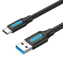 Vention USB 3.0 A Male to C Male Cable 2M Black