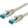 Roline VALUE S/FTP mrežni kabel Cat.6a, 10m, sivi