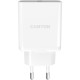 Canyon, Wall charger with 1*USB, QC3.0 24W, Input: 100V-240V, Output: DC 5V/3A,9V/2.67A,12V/2A, Eu p