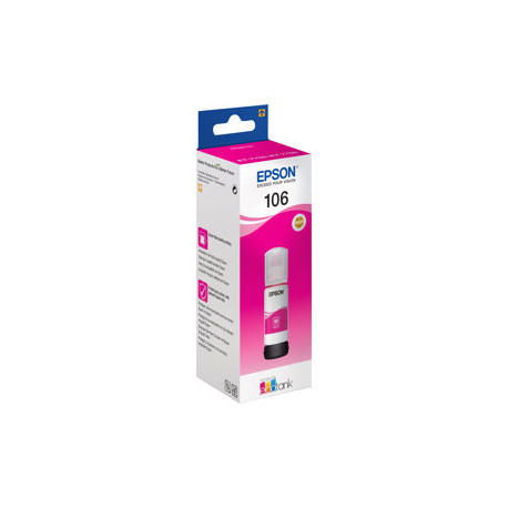 EPSON 106 EcoTank Magenta ink bottle