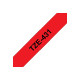 BROTHER TZE431 tape black/red 12mm 8m