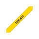 BROTHER TZE611 tape black/yellow 6mm 8m