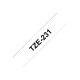 BROTHER TZE231 tape black/white 12mm 8m