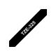 BROTHER TZE325 tape white/black 9mm 8m