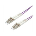 Roline VALUE optički kabel 50/125µm LC/LC Duplex, OM4, 3.0m, ljubičasti