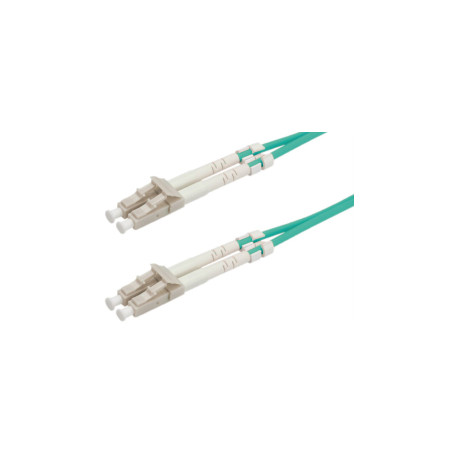 Roline optički kabel 50/125µm LC/LC Duplex, OM3, 3.0m, tirkizni