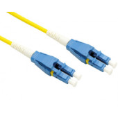 Roline optički kabel 9/125µm LC/LC singlemode Duplex, LSOH, OS2, 0.5m, žuti