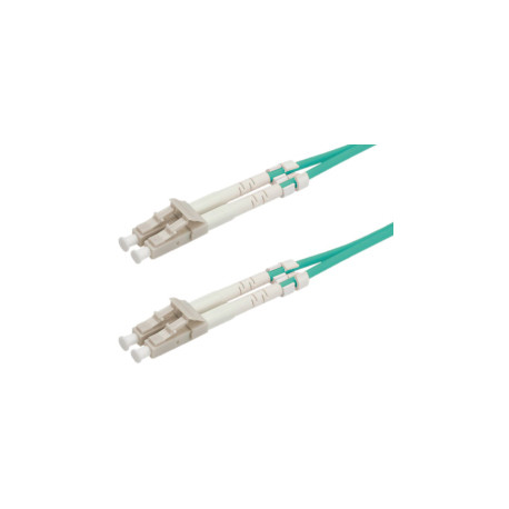 STANDARD optički kabel 50/125µm LC/LC Duplex, OM3, 3.0m, tirkizni