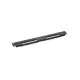 NaviaTec Cat6 Unshielded 16-Port Patch Panel, Black