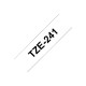 BROTHER TZE241 tape black/white 18mm 8m