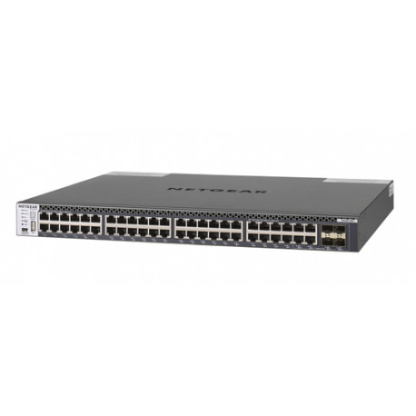 NETGEAR M4300-48X Upravljano L3 10G Ethernet (100/1000/10000) 1U Crno