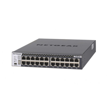 NETGEAR M4300-24X Upravljano L3 10G Ethernet (100/1000/10000) 1U Crno
