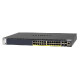 NETGEAR M4300-28G-PoE+ Upravljano L3 Gigabit Ethernet (10/100/1000) Podrška za napajanje putem Etherneta (PoE) 1U Crno