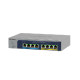 NETGEAR 8-port Ultra60 PoE++ Multi-Gigabit (2.5G) Ethernet Plus Switch Neupravljano L2/L3 2.5G Ethernet (100/1000/2500) Podrš