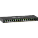 NETGEAR 16-Port High-Power PoE+ Gigabit Ethernet Plus Switch (231W) with 1 SFP port (GS316EPP) Upravljano Podrška za napajanj