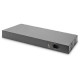 Digitus DN-80221-3 mrežni prekidač Upravljano L2 Gigabit Ethernet (10/100/1000) Crno, Sivo