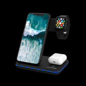 CANYON WS-303 3in1 Wireless charger, with touch button for Running water light, Input 9V/2A, 12V/2A,