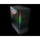 Cougar I MX430 Air RGB Black I 3851C60.0001 I Case I Mid tower / 3 ARGB fans / 2 LED Strips / TG tra
