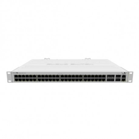 MikroTik ( CRS354-48G-4S 2Q RM) Cloud Router Switch with 48 x 1GbE RJ45 ports 4 x 10G SFP 2 x 40G QSFP ports ROS LVL5