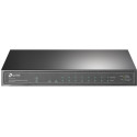 TP-Link 10-port Gigabit PoE preklopnik (Switch), 8×10/100/1000M RJ45 PoE+ ports, 1×G-LAN, 1×SFP, metalno kućište (63W)