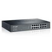 16-Port Gigabit Easy Smart Switch, 16 10/100/1000Mbps RJ45 ports, MTU/Port/Tag-based VLAN, QoS, IGMP