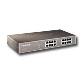 TP-Link 16-Port Gigabit Desktop/Rackmount Switch, 16 10/100/1000M RJ45 ports, 1U 13-inch rack-mounta