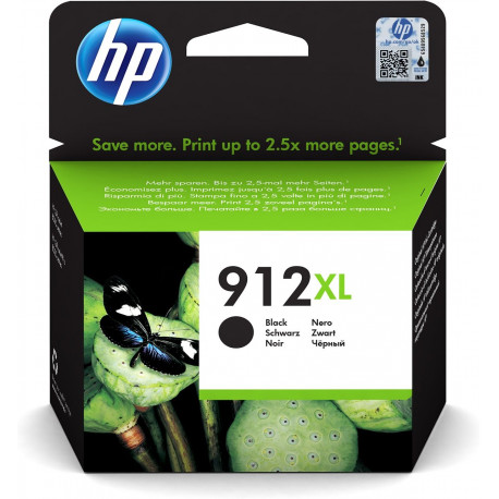 Tinta HP 3YL84AEBGX 912XL OJ 8012/8014/8015/OJ PRO 8022/8023/8024/8025 black