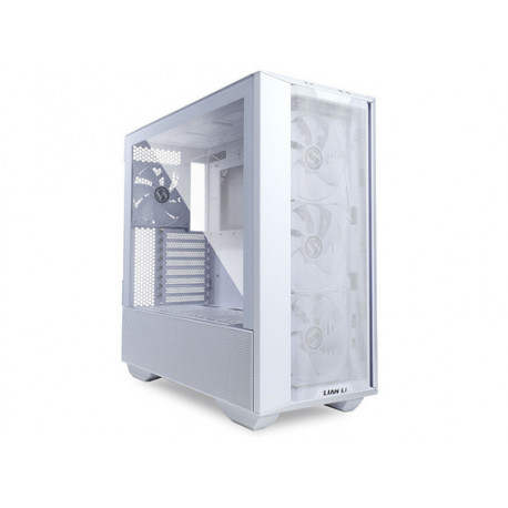 Računalniško ohišje ATX Lian Li LANCOOL III Mesh Midi-Tower, kaljeno steklo, belo