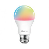 EZVIZ WiFi Smart RGB dimabilna LED žarulja, E27, 8W, 806lm, 2700-6500K, EZVIZ app, glasovna kontrola - Alexa & Google As