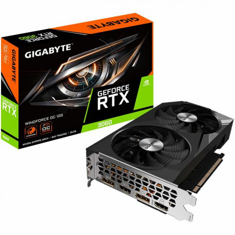 Gigabyte GF RTX3060 WF2 OC, 12GB GDDR6